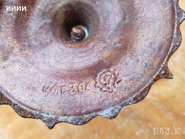 Руски свещник 50 години , снимка 3 - Антикварни и старинни предмети - 53598190