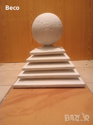 декорация от стиропор 