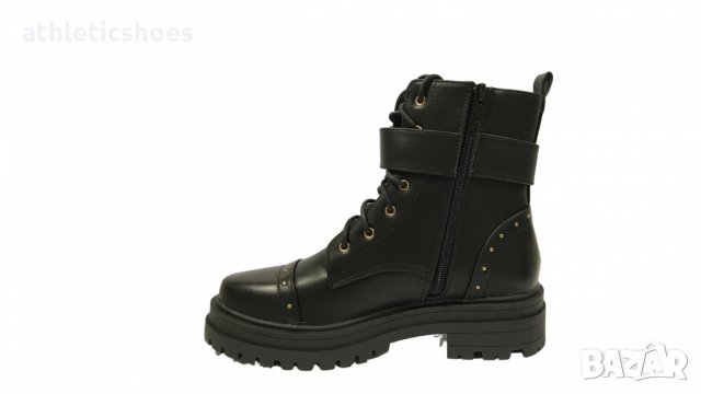 Дамски боти с метални катарами-2102, снимка 2 - Дамски боти - 34292269