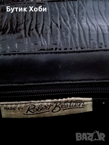 Винтидж чанта от естествен лак, снимка 9 - Чанти - 36252525