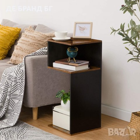 Мултифункционална етажерка / нощно шкафче BF30BZ01, снимка 4 - Етажерки - 35862950