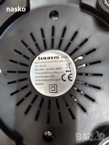 Сокоизтисквачка таурус, снимка 4 - Сокоизстисквачки и цитрус преси - 41474461