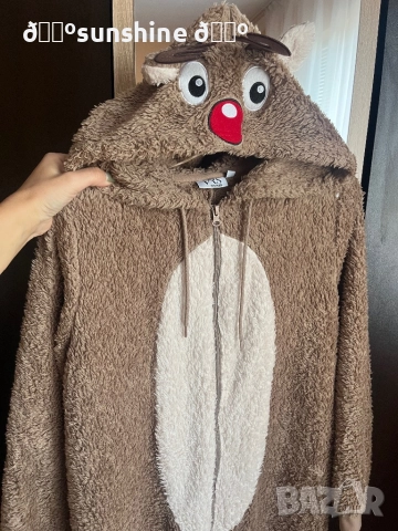 Плюшен гащеризон м/л 