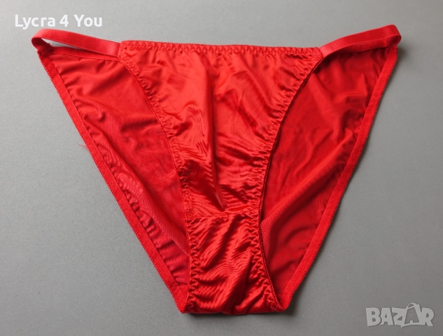 Комплект от 5 броя лъскави бикини L размер, снимка 2 - Бельо - 52384162