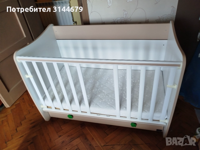 Детско легло-люлка Lorreli с размери 120х60 + матрак 
