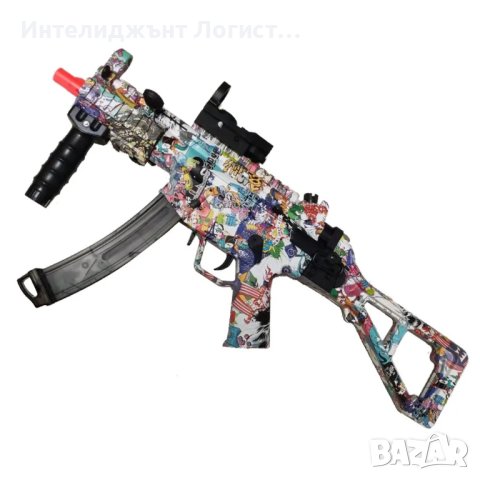 Автомат, гел бластер, пушка с гел топчета, снимка 4 - Електрически играчки - 41574761