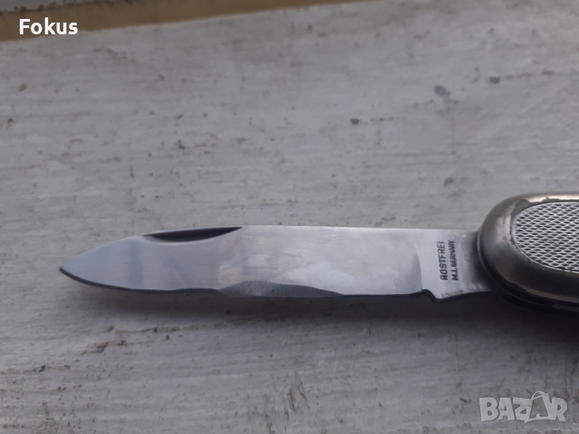 Старо немско джобно ножче, снимка 3 - Антикварни и старинни предмети - 44516836