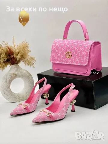 Gucci Луксозни Дамски Обувки На Ток - Различни Цветове Код SEM-548, снимка 7 - Дамски обувки на ток - 55874665