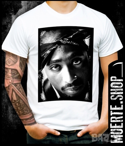 Тениска 2PAC BANDANA, снимка 1 - Тениски - 36112815