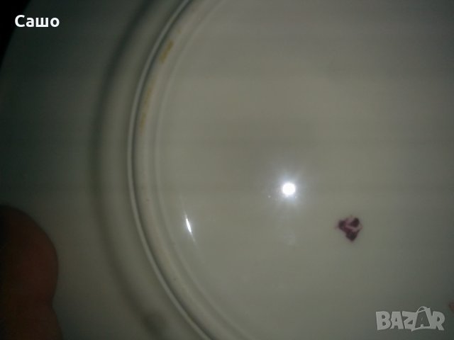 старинен сервиз супник,плоски ,дълбоки,десертни чинии, сосиера , снимка 7 - Сервизи - 35596776