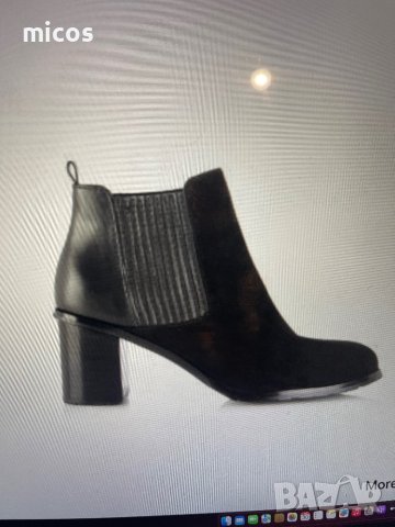 80лв до 30.11!Karen Millen,естествен велур и естествена кожа боти