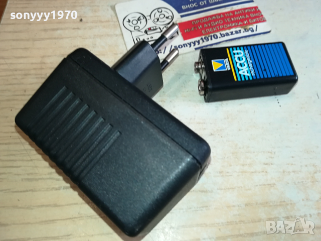 VARTA CHARGER+VARTA 9V BATTERY-ВНОС SWISS 1603241719, снимка 9 - Друга електроника - 44794701