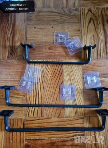 Самозалепваща се закачалка за чехли и кърпи, снимка 8 - Закачалки - 42404166