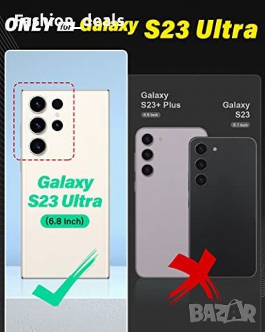 Нов флип кожен калъф кейс за телефон Samsung S23 Ultra Защита Самсунг, снимка 2 - Калъфи, кейсове - 40171803