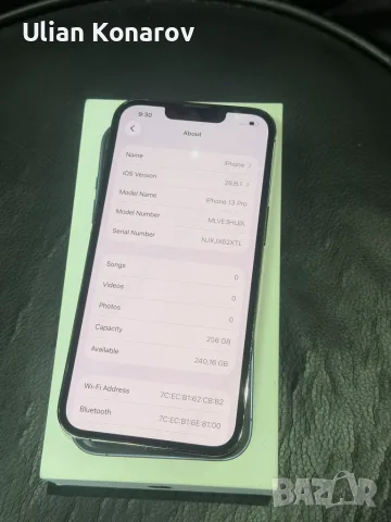 iphone 13 Pro 256GB, снимка 6 - Apple iPhone - 56325609