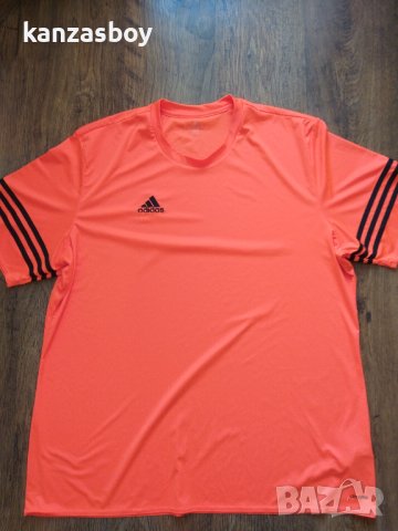 Adidas Core 18 Tee M - страхотна мъжка тениска 2ХЛ КАТО НОВА , снимка 5 - Тениски - 41522536