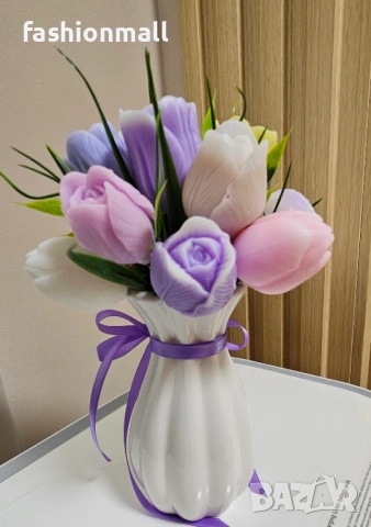 Букет "Лалета", снимка 4 - Декорация за дома - 53863497