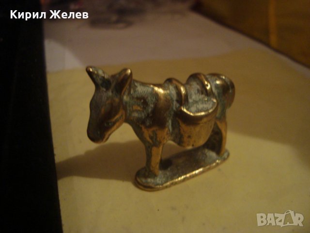 МАГАРЕНЦЕТО на САНЧО ПАНСА БРОНЗОВА МАЛКА СТАТУЕТКА ХУДОЖЕСТВЕНА ИЗРАБОТКА с ПАТИНА 24831, снимка 5 - Колекции - 34339508