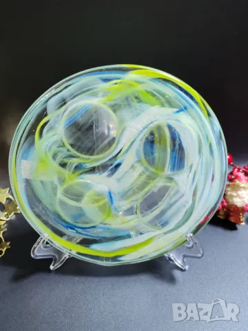 Dorotheenhütte Wolfach- Ръчно изработен " може би свещник", снимка 8 - Декорация за дома - 48826925