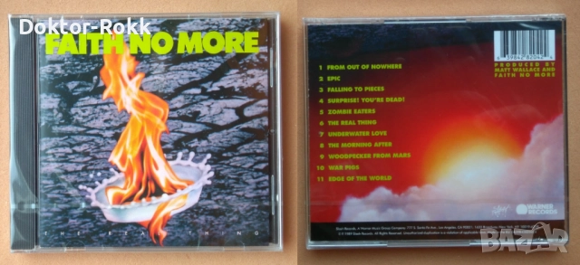 Faith No More – – оригинални дискове, снимка 4 - CD дискове - 47636909