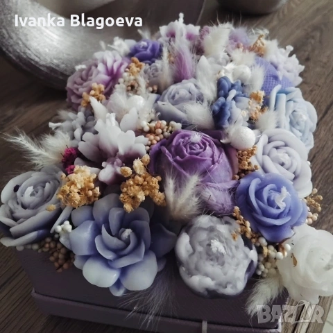 Вечен букет от ароматни свещи , снимка 15 - Декорация за дома - 49793176