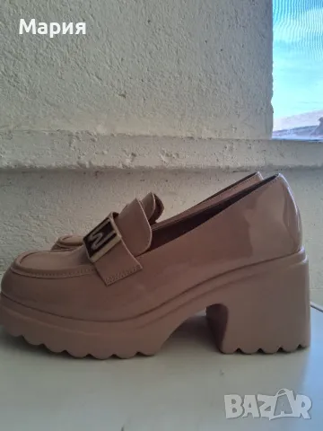 Дамски обувки на платформа , снимка 1