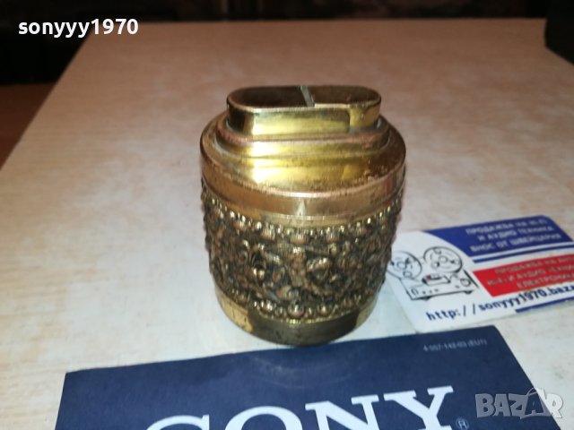 ЗАПАЛКА ОТ ФРАНЦИЯ-ЦВЯТ ЗЛАТО 2507231022, снимка 5 - Антикварни и старинни предмети - 41650957