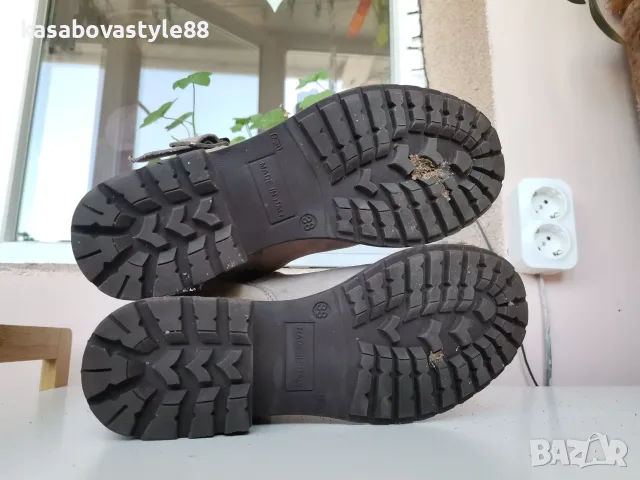 Дамски ботуши Естествена кожа 38н., снимка 4 - Дамски ботуши - 56408181