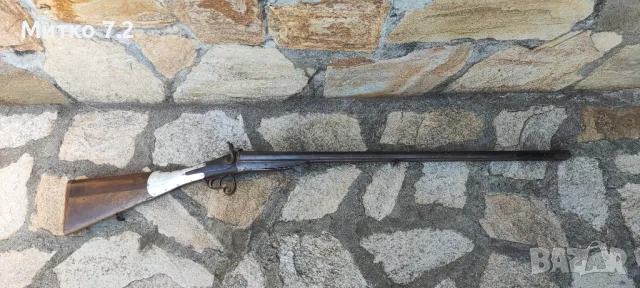 Щифтова  пушка Лефуше, снимка 2 - Антикварни и старинни предмети - 47486000