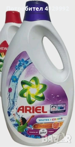 Перилни препарати 5л – Ариел, Ленор, Феари, Доместос, снимка 7 - Перилни препарати и омекотители - 53185275