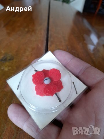 Стара брошка #13, снимка 2 - Други ценни предмети - 42236316