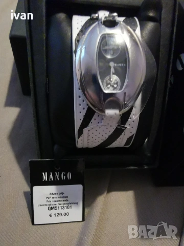 намаление. дамски часовник Mango. нов в кутия , снимка 2 - Дамски - 53008834