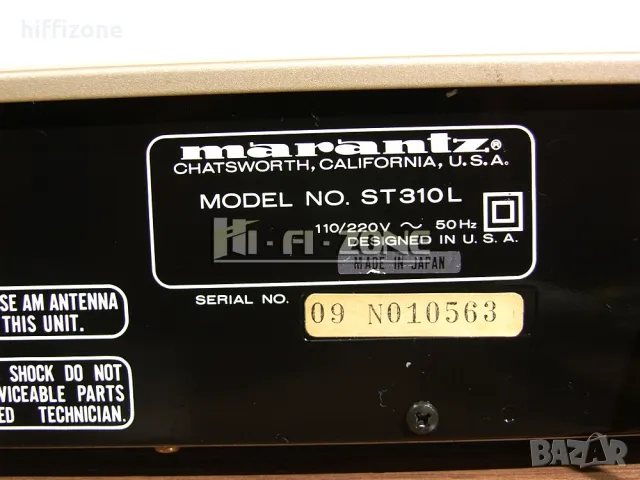 ТУНЕР  Marantz st-310l , снимка 8 - Ресийвъри, усилватели, смесителни пултове - 47930607