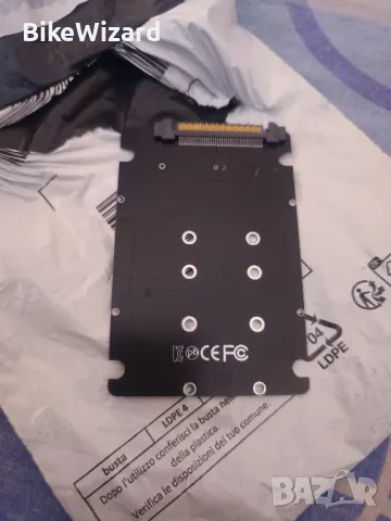 NFHK SFF-8639 NVME U.2 към Combo NGFF M.2 M-Key SATA PCIe SSD  НОВО, снимка 4 - Други - 48022417