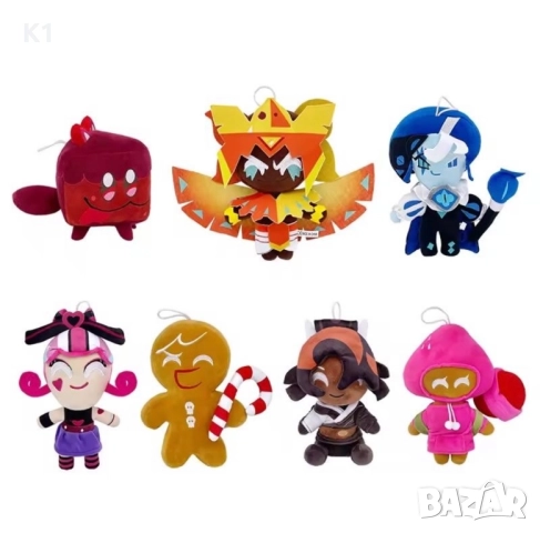 Плюшени играчки Cookie Run Kingdom/плюшена играчка, снимка 2 - Плюшени играчки - 51734489