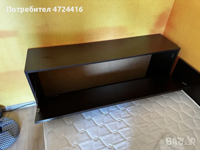 Ъглово легло с ракла и матрак - 120×190 – венге, снимка 5 - Спални и легла - 56329460