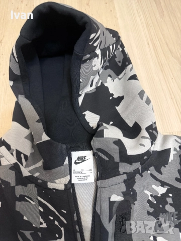 Nike tech fleece camo, снимка 12 - Спортни дрехи, екипи - 52788101