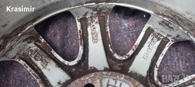 Оригинални VW алуминиеви джанти 15'' 5x112 ET50 – Borbet Germany, снимка 5 - Гуми и джанти - 51463928