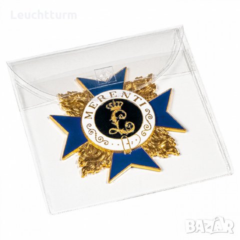  50 броя джобчета XL за медали ,монети ,плакети и др. Leuchtturm