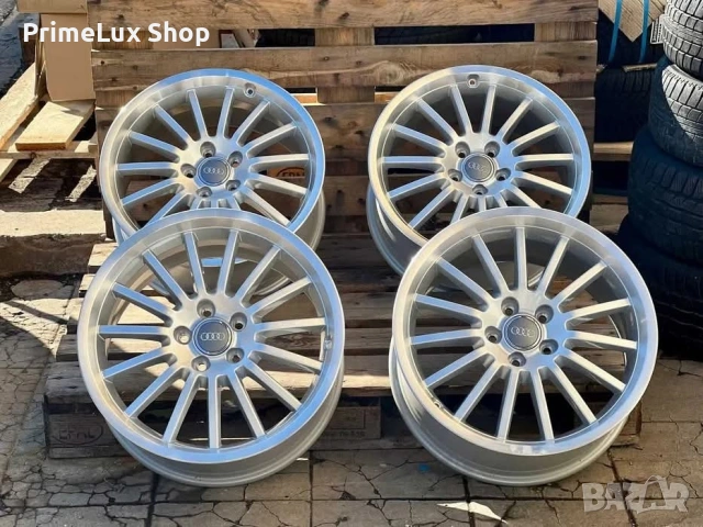 5х112 18 Цола Джанти OEM Audi A4 S4, снимка 8 - Гуми и джанти - 53088032