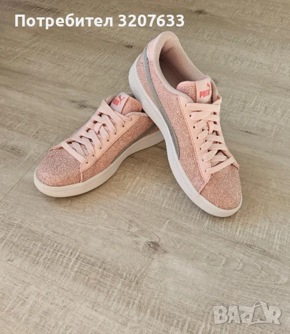 Блестящи дамски кецове "РUMA"., снимка 4 - Маратонки - 51024596