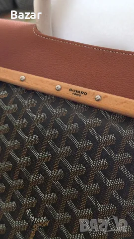 Goyard Дамска Чанта Кафа Кожа Women Bag, снимка 9 - Чанти - 49605589