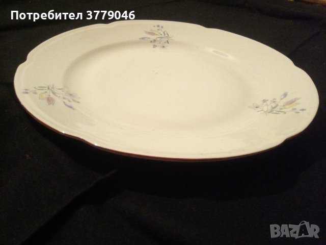 Голяма порцеланова чиния 