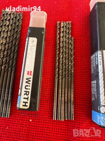 Wurth zebra Свредла за метал 3mm/3,5mm/4mm, снимка 3 - Други инструменти - 52944053