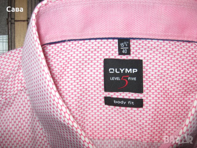 Риза OLYMP  мъжка,М-Л, снимка 1 - Ризи - 41983940