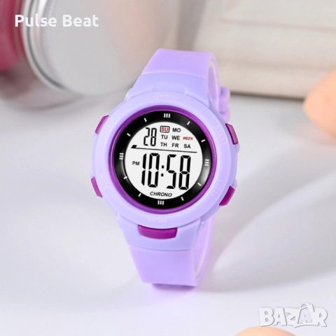 Детски моден часовник с дигитален дисплей, водоустойчив, снимка 4 - Детски - 49970286