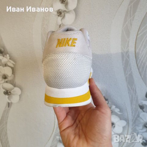 маратонки  Nike MD RUNNER 2 White Grey  номер 43,5-44, снимка 7 - Маратонки - 40282153