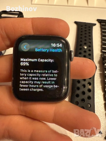 Apple Watch Nike+ Series 4 – 44mm | Отличен комплект + подаръци, снимка 5 - Друга електроника - 53223203