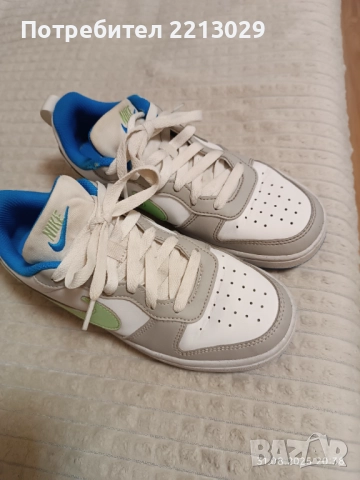 Детски маратонки Nike court borough low , снимка 2 - Детски маратонки - 51555495