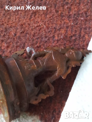 Бронзова статуетка тара 54228, снимка 11 - Колекции - 53754492